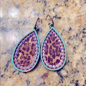 Pink Panache earrings